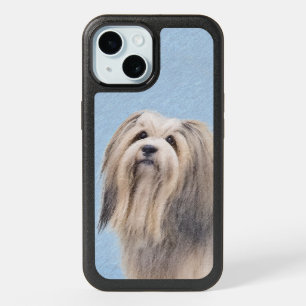 Havanese (Silver) Painting - Cute Original Dog Art iPhone 15 Case