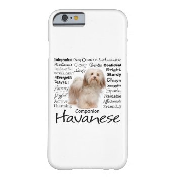 Havanese Traits Smartphone Case by ForLoveofDogs at Zazzle
