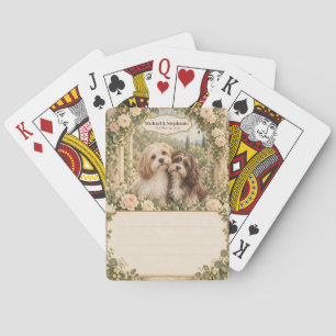 Havanese Wedding Guest Book Signing Deck Poker Cards