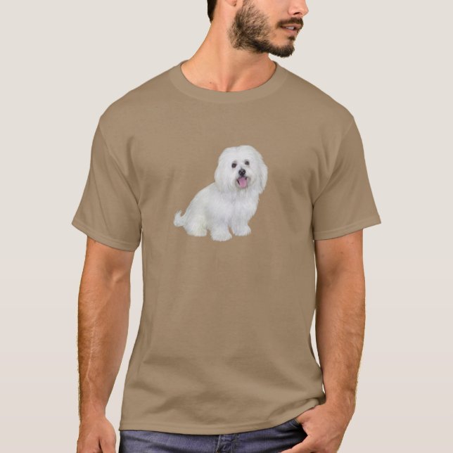 Havanese (white) T-Shirt (Front)