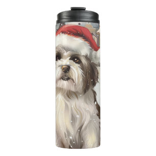 Havanese Winter Wonderland Christmas Joy Thermal Tumbler