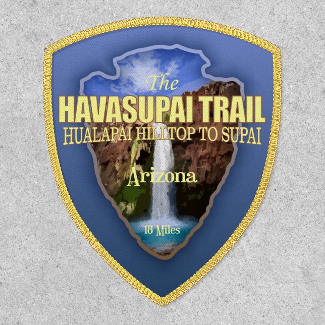 Havasupai Trail (arrowhead)  Patch (Front)