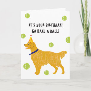 Have a Ball Birthday Card