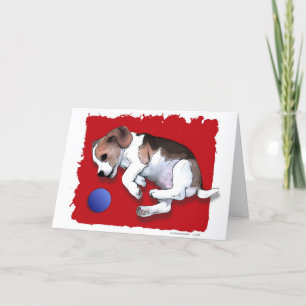 'Have a Ball' ~ Playful Puppy Card