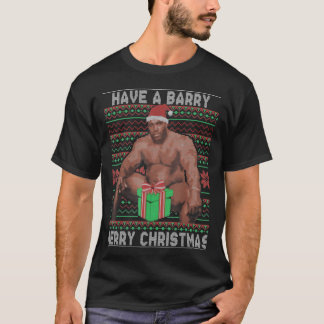 Have A Barry Merry Christmas Meme Ugly Sweater T s