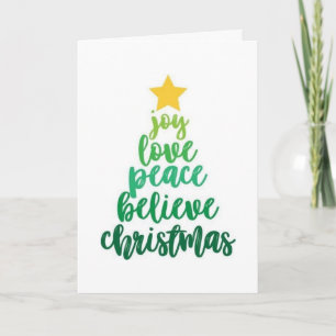 HAVE A "BEAUTIFUL HOLIDAY" HOLIDAY CARD