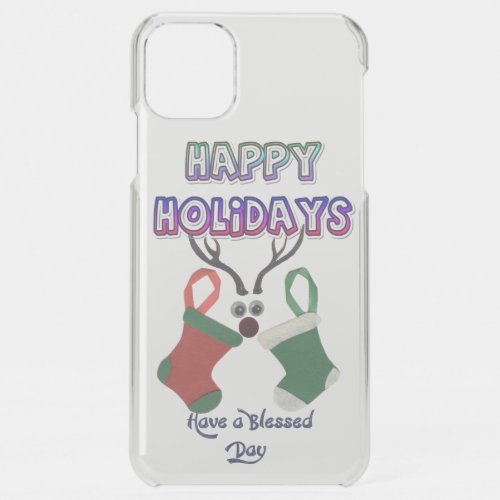 Have a Blessed Day Home For Christmas iPhone 11 Pro Max Case