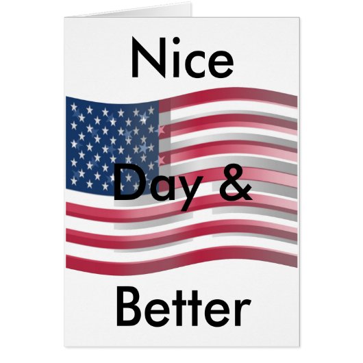 Have a Blessed Day USA Customize Product Cards (Front)