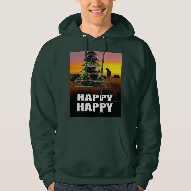 Have a Blessed Happy Christmas Season  Hoodie (Front)