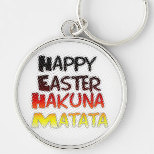Have a Blessed Happy Easter Holiday Season  Keychain