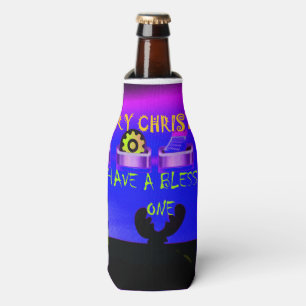 Have a Blessed Merry Christmas – A Festive Digital Bottle Cooler