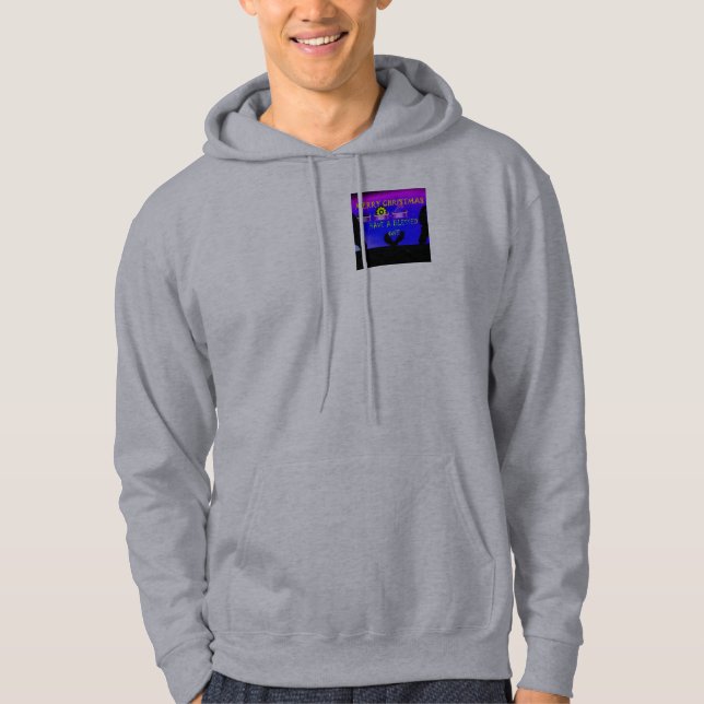 Have a Blessed Merry Christmas – A Festive Digital Hoodie (Front)