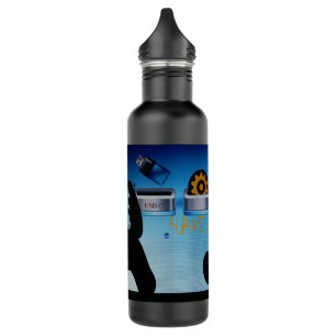 Have a Blessed Merry Christmas – A Festive Digital Stainless Steel Water Bottle