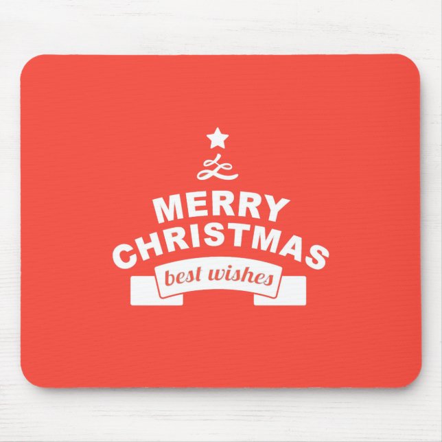 Have a Blessed Merry Christmas Best Wishes Mouse Pad (Front)