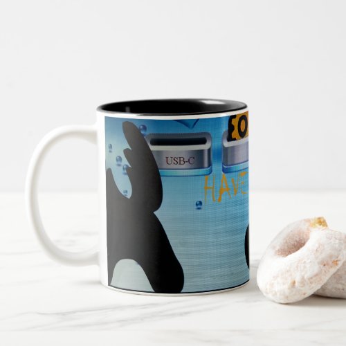 Have a Blessed one Merry Christmas Two_Tone Coffee Mug