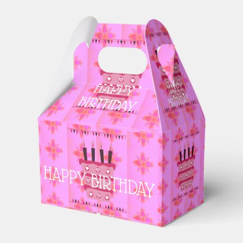 Have a Blessed Wonderful Birthday Favor Boxes