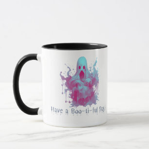 Have a Boo-ti-ful Day Ghost Halloween Mug