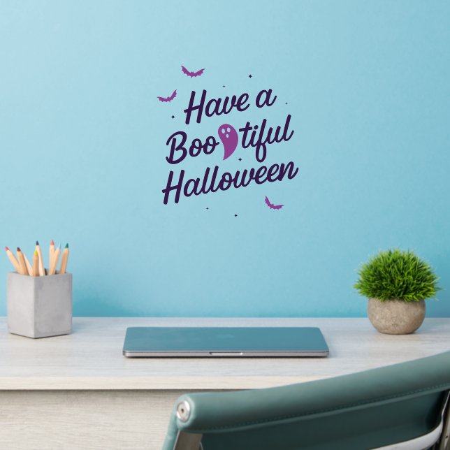 Have a Bootiful Halloween Wall Decal (Home Office 2)