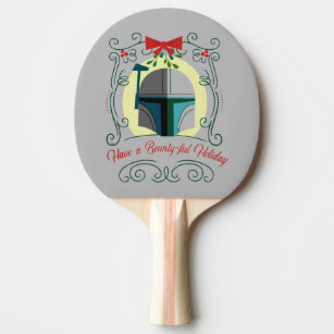 Have a Bounty-ful Holiday Ping Pong Paddle