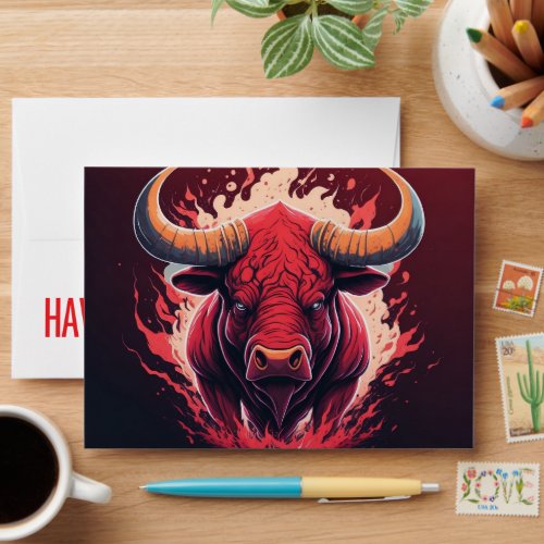 HAVE A BULL TRADE DAY ENVELOPE