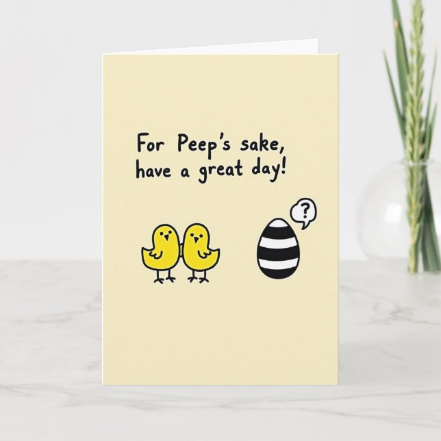 Have A Cheerful Day Card (Front)