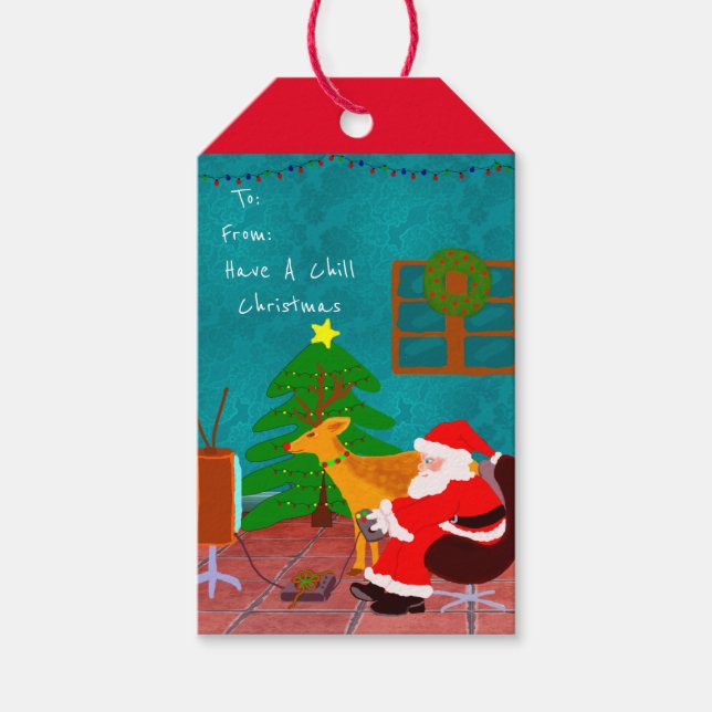 Have A Chill Christmas Gift Tags (Front)