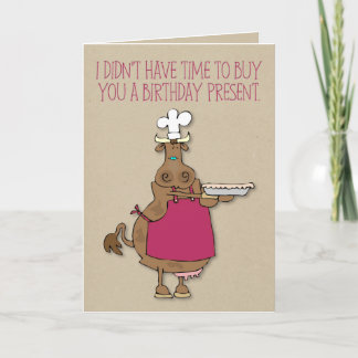 Have-a-Cow-Pie Birthday Card