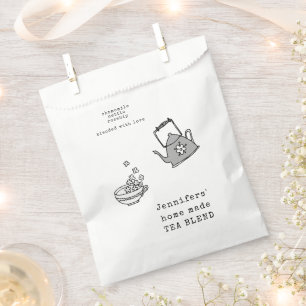 Have A Cup Of Tea   Personalized Favor Bags