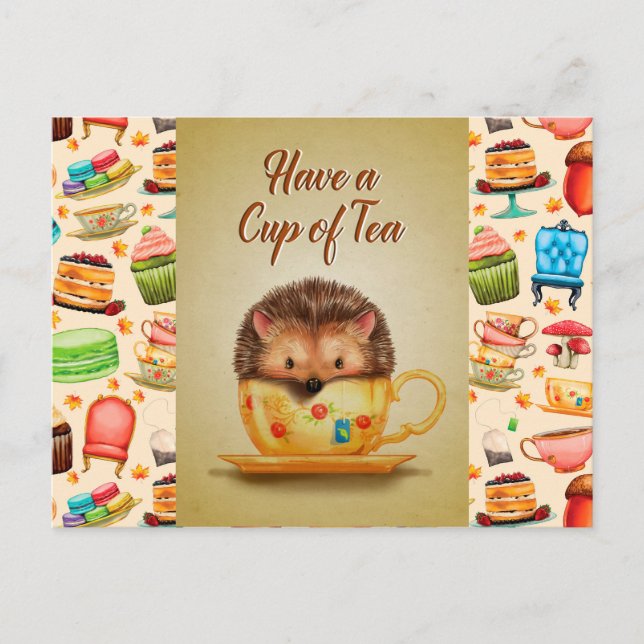Have A Cup  Of Tea Postcard (Front)