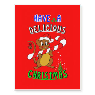 Have A Delicious Christmas 25 December Christmas Temporary Tattoos