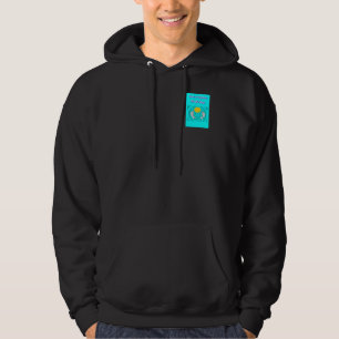 Have A Dolphins Terrific Day Men's Black Hoodie