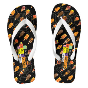 "Have a fang-tastic" Halloween Ice Cream Event Flip Flops