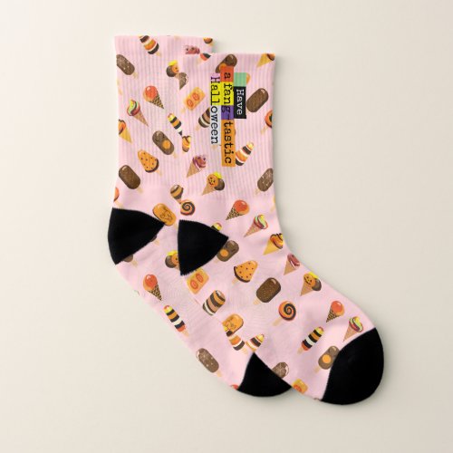 Have a fang_tastic Halloween Ice Cream Event Socks