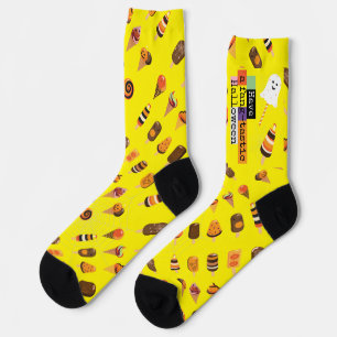 "Have a fang-tastic" Halloween Ice Cream Event Socks