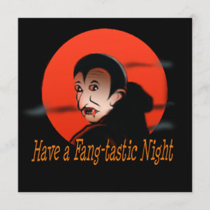Have a Fang-Tastic Halloween Invitation