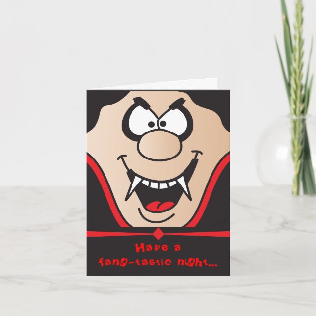 Have a Fang-Tastic Halloween Night Card (Front)