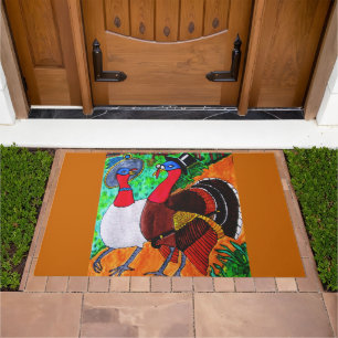 HAVE A FUN THANKSGIVING DOORMAT