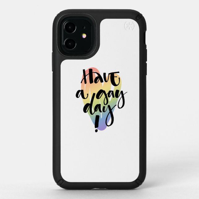 Have A Gay Day Speck iPhone 11 Case (Front)