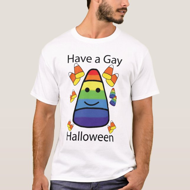 Have A Gay Halloween T-shirt (Front)
