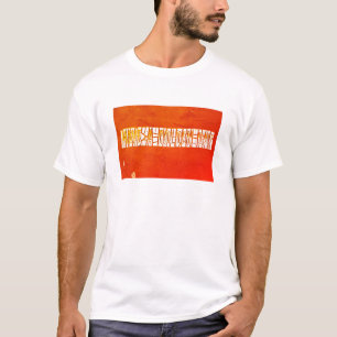 "Have A Golden Day" Rustic Peeling Paint T-Shirt