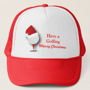 Have a Golfing 🏌️♂️ Christmas Trucker Hat