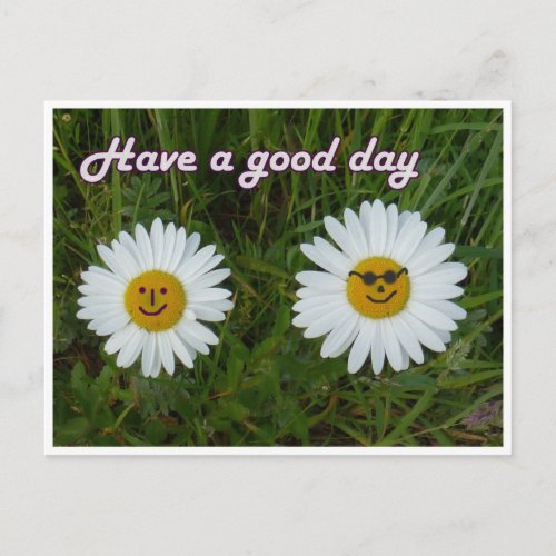 Have a good day postcard