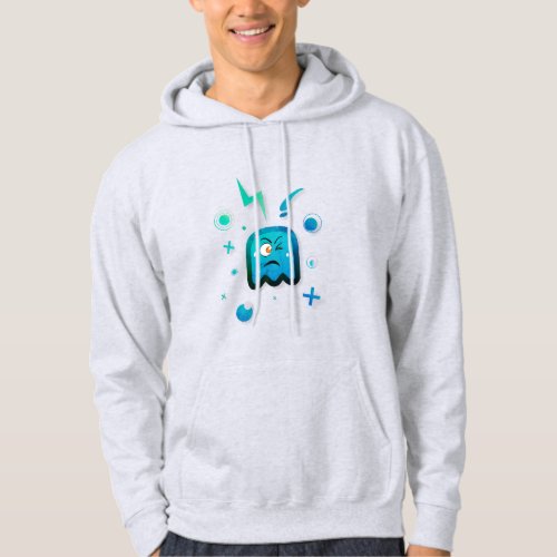 Have a Good Day Retro Blue on White Edition Hoodie