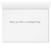 Have A Good Day Sheep Lambs Chickens Farm Animals Cards (Inside Horizontal (Bottom))