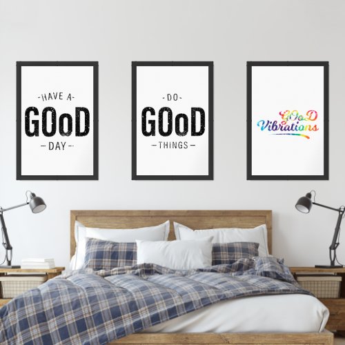 Have a Good Day Wall Art Sets