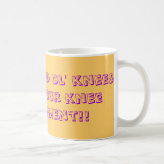 Have a good ol' knees-up for your knee replacement coffee mug