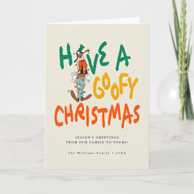 Have a Goofy Christmas Holiday Photo (Front)