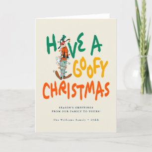 Have a Goofy Christmas Holiday Photo Card