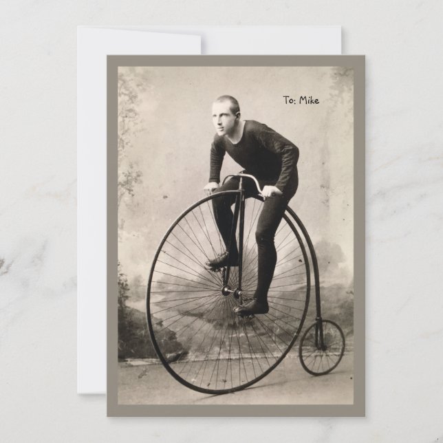 Have a great bike trip greeting card (Front)