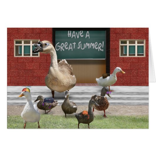 Have a Great Summer Vacation! Cards (Front Horizontal)